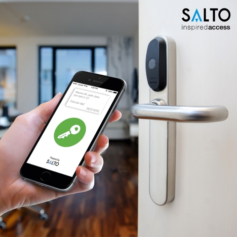 Cơ chế hoạt động trên hệ thống kiểm soát ra vào SALTO KS