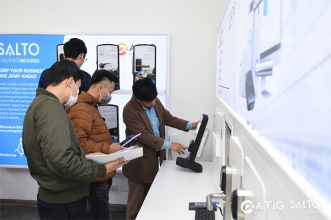 Khoá Salto - Giải pháp khóa thông minh an toàn cho doanh nghiệp