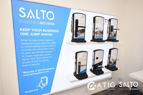 Khóa Salto – Giải pháp khóa thông minh đảm bảo hệ thống an ninh cho chung cư