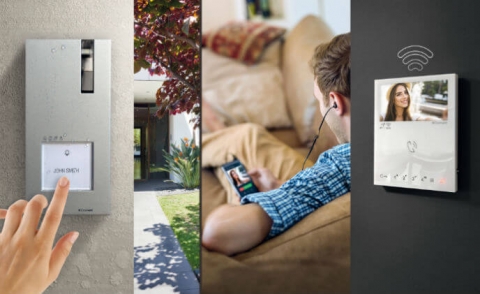 Kiểm soát an ninh ra vào chặt chẽ với chuông hình Comelit và giải pháp khoá SALTO 